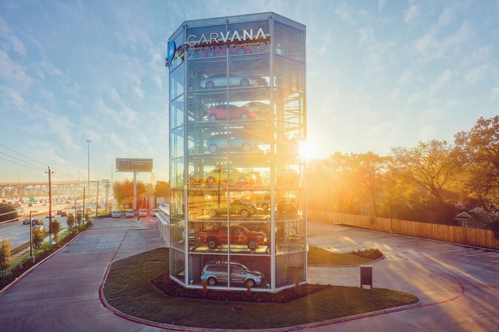 Carvana stock rallies 9% after company logs first quarterly profit