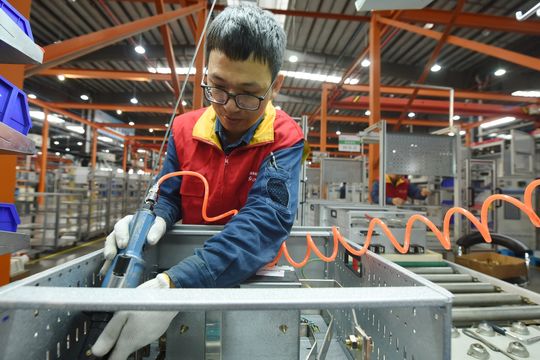 Asian markets gain even as China’s manufacturing slows