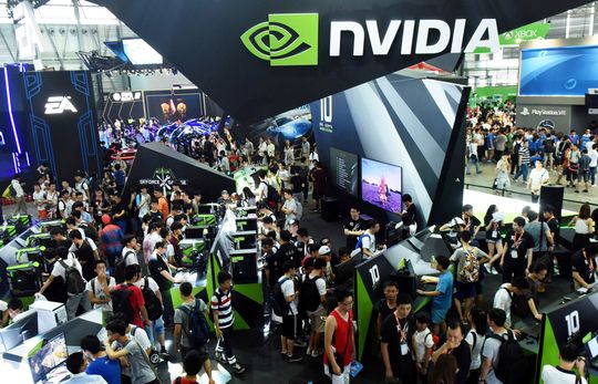 Nvidia stock surges 8% to new record following stellar earnings