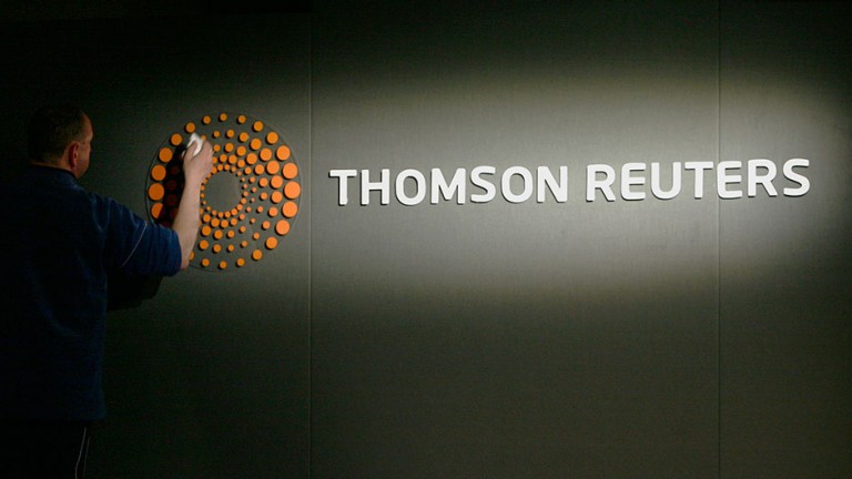 Thomson Reuters Corp. stock rises Tuesday, still underperforms market