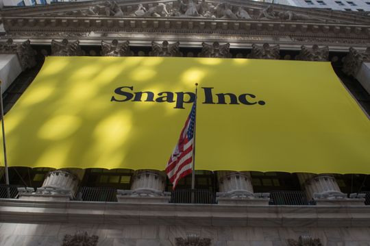 Snap shares soar 59% on first profitable quarter