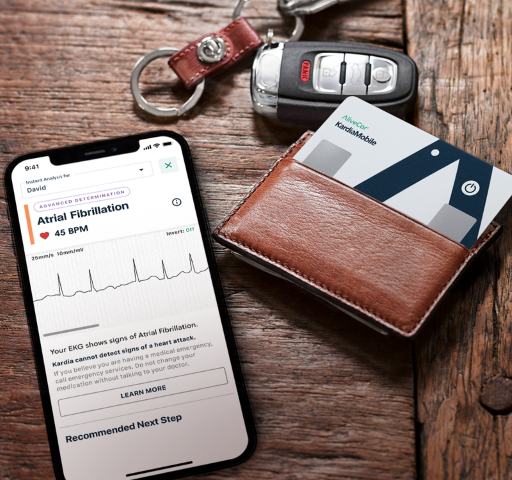 AliveCor’s credit-card-sized ECG snags FDA clearance for 30-second arrhythmia detection