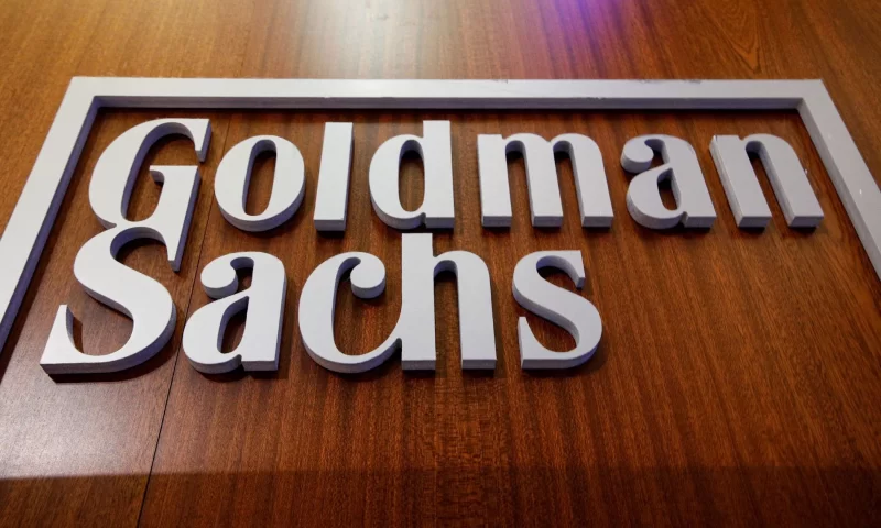 Goldman stock rises enough after earnings to keep Dow futures positive