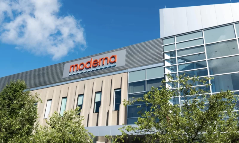 Moderna Inc. stock rises Friday, outperforms market