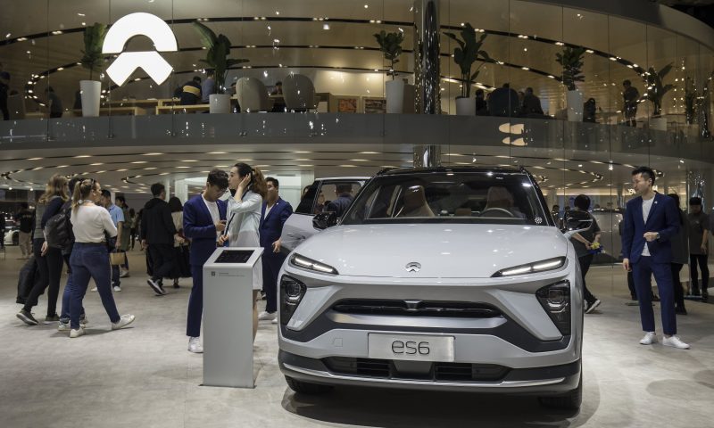 NIO Shares Jump in Hong Kong, Following U.S. Surge