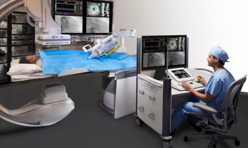 Siemens Healthineers’ Corindus surgical robot clears brain aneurysm study