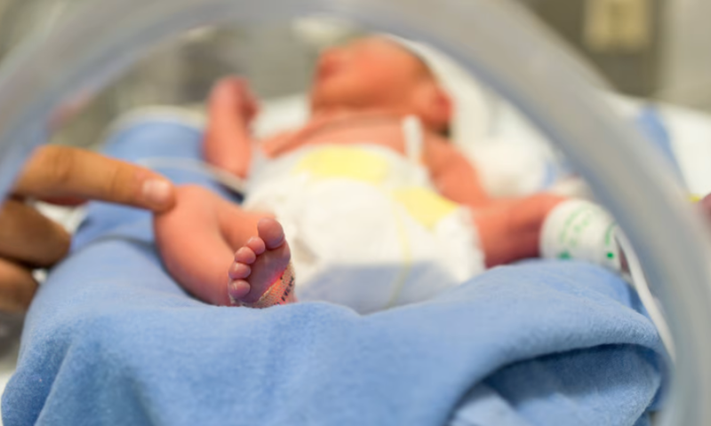 Newborns get routine heel blood tests, but should states keep those samples?