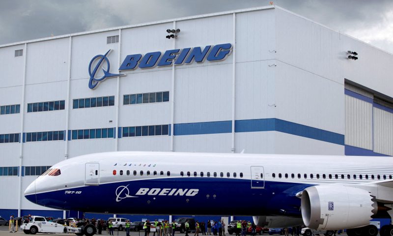 Boeing stock turns up to lead the Dow’s winners after WSJ report United Airlines close to big 787 order