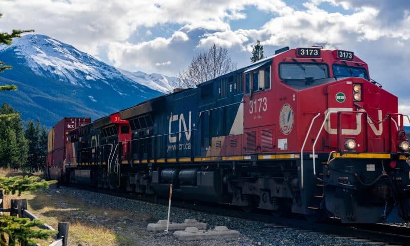 Canadian National Railway Co. stock rises Wednesday, outperforms market