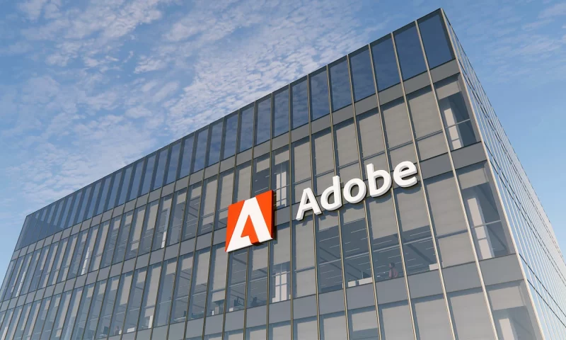 Adobe Inc. stock outperforms competitors on strong trading day