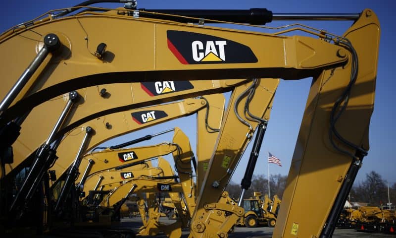 Caterpillar’s stock leads the Dow’s premarket losers after Deere’s disappointing outlook