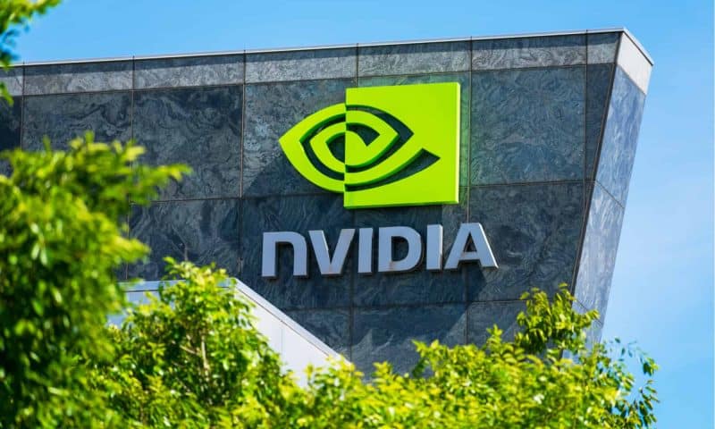 Nvidia sets new earnings records and projects more to come, but its stock still dips