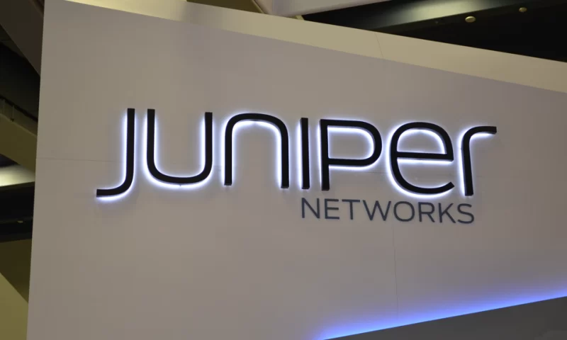 Juniper Networks’ stock spikes 22% on report it could be soon acquired by HPE