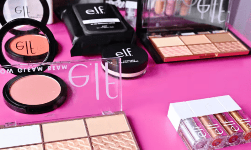 E.L.F. Beauty’s stock climbs on higher full-year forecasts, bullish outlook