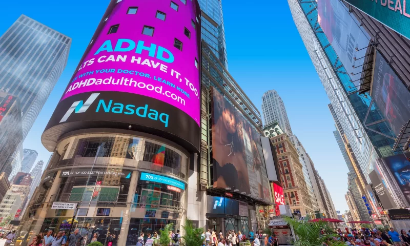 Nasdaq Inc. stock underperforms Monday when compared to competitors