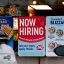 US Applications for Jobless Benefits Come Back Down After Last Week’s 9-Month High