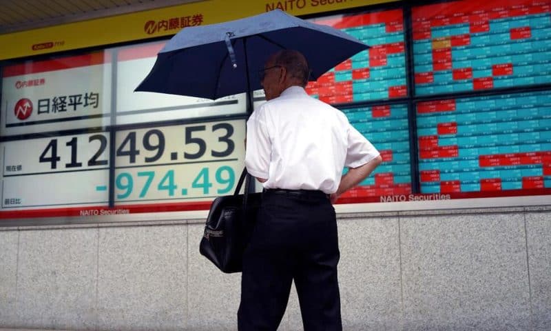 Asian Stocks Mixed Amid Volatile Yen After Wall St Climbs on Inflation Report