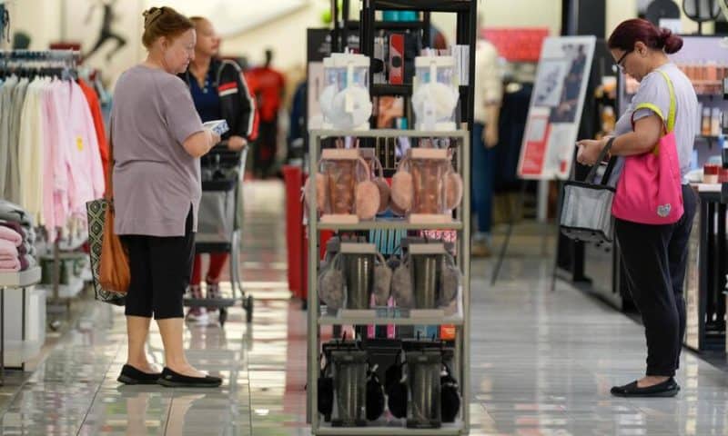 US Shoppers Spent More at Retailers Last Month in Latest Sign Consumers Are Driving Growth