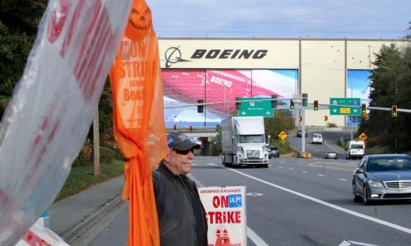 Boeing Says It Will Take Several Weeks to Resume Production of Planes After the Strike