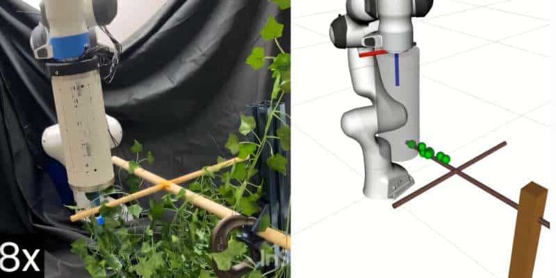 Agricultural sensor detects crops by their vibrations, offering an alternative approach for farm robots