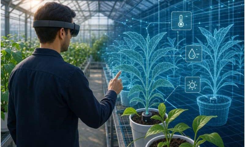 Your own personal Farmville: This VR greenhouse lets users monitor crops remotely